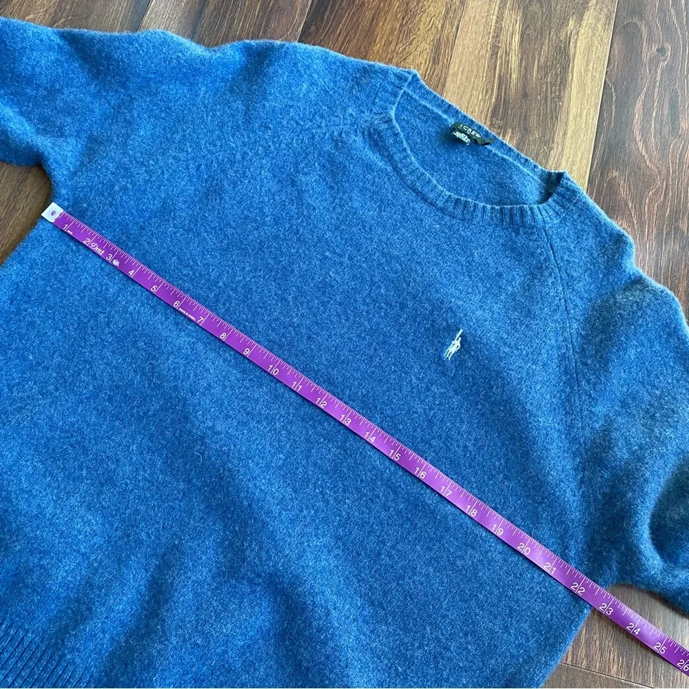 Y2K J. Crew 100% Lambswool Oarsman Medium Weight Crewneck Sweater